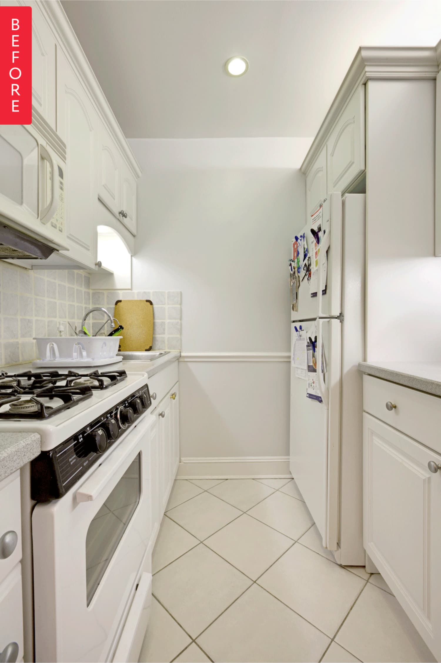 Before & After A Modern Update for a Galley Kitchen Apartment Therapy