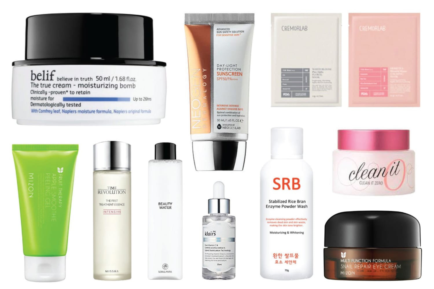 Best korean skin care products