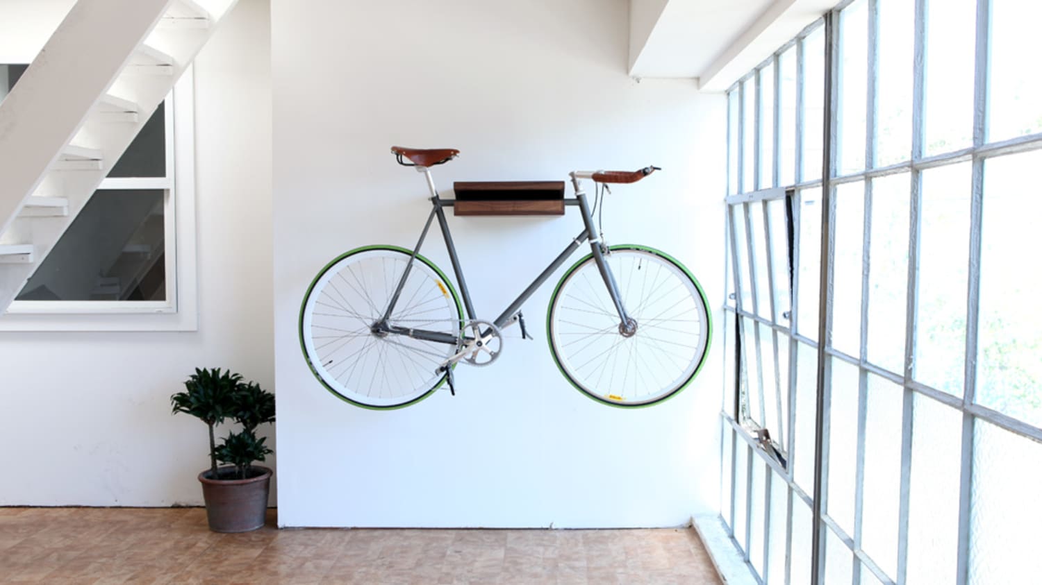 11 SpaceSaving Indoor Bike Storage Solutions Apartment Therapy