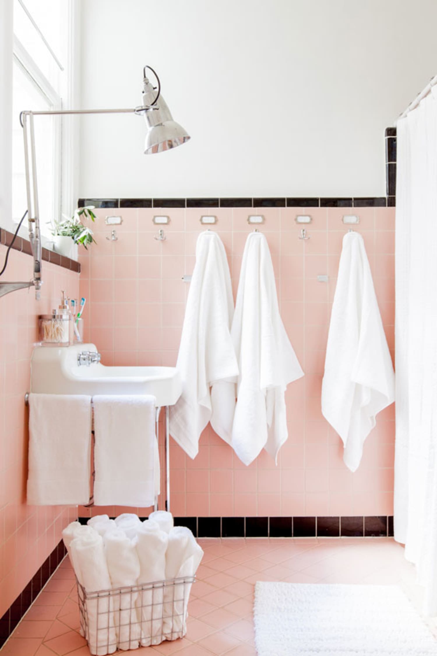 Ideas for Decorating a Dated, Tiled Bathroom Apartment Therapy