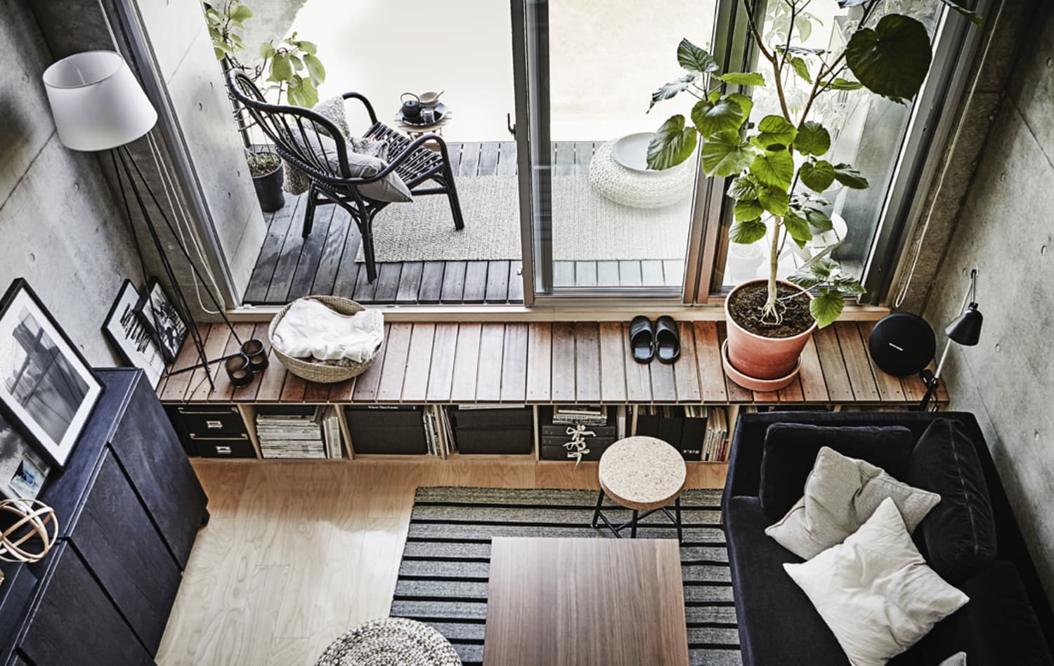 IKEA Apartment Small Space Ideas Under 300 Sq Ft Apartment Therapy