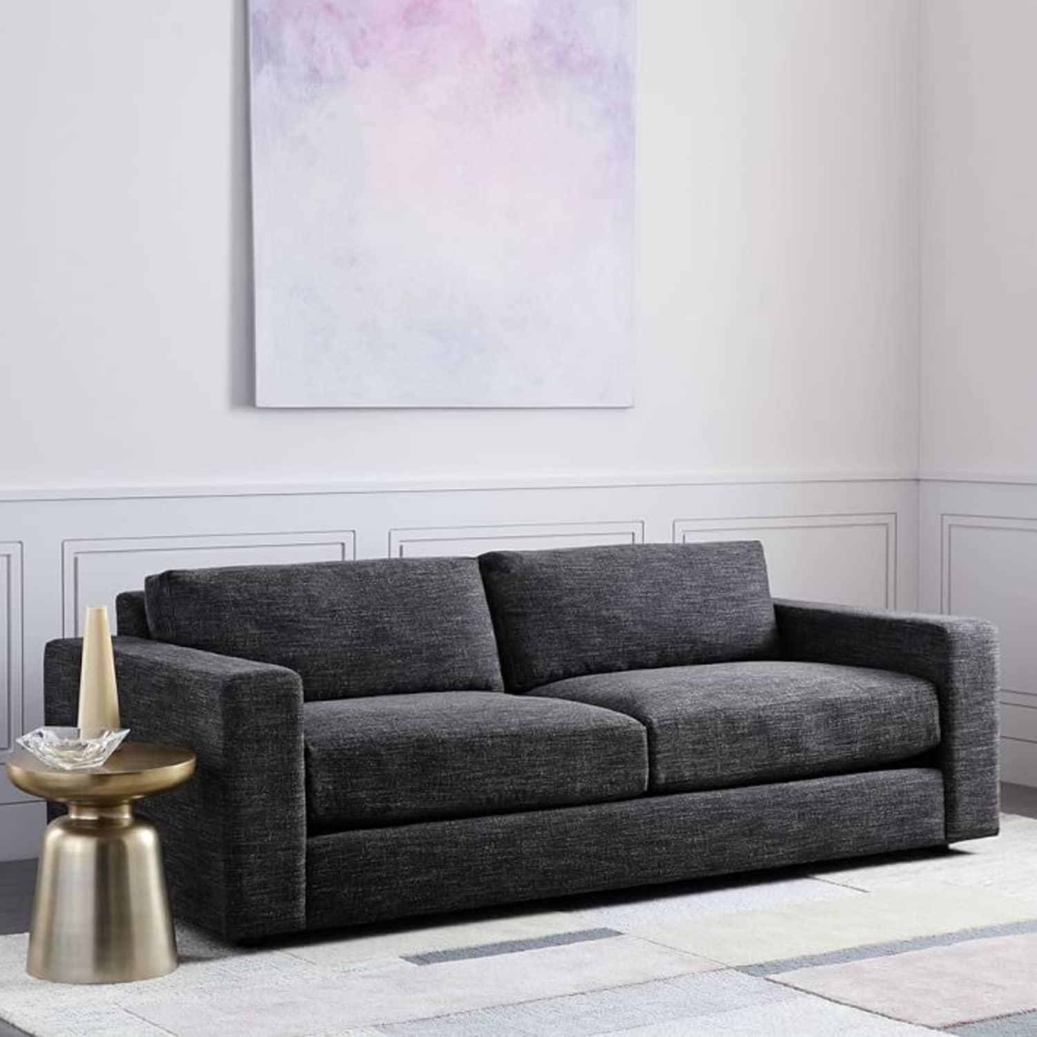 West Elm Comfortable Urban Sofa Sale Review | Apartment Therapy