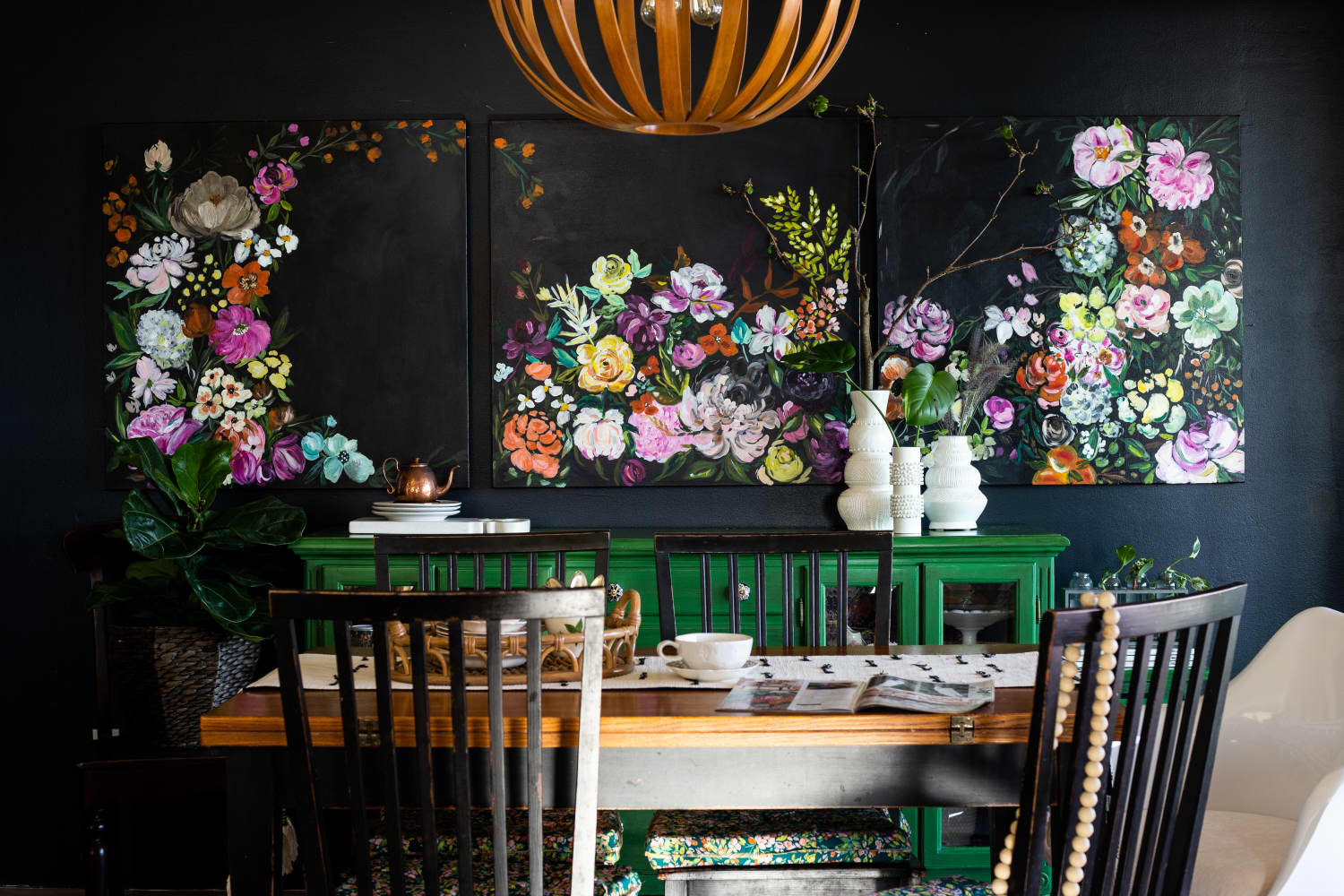 This Arizona Home Is Filled With Utterly Fantastic Hand-Painted Florals | Apartment Therapy