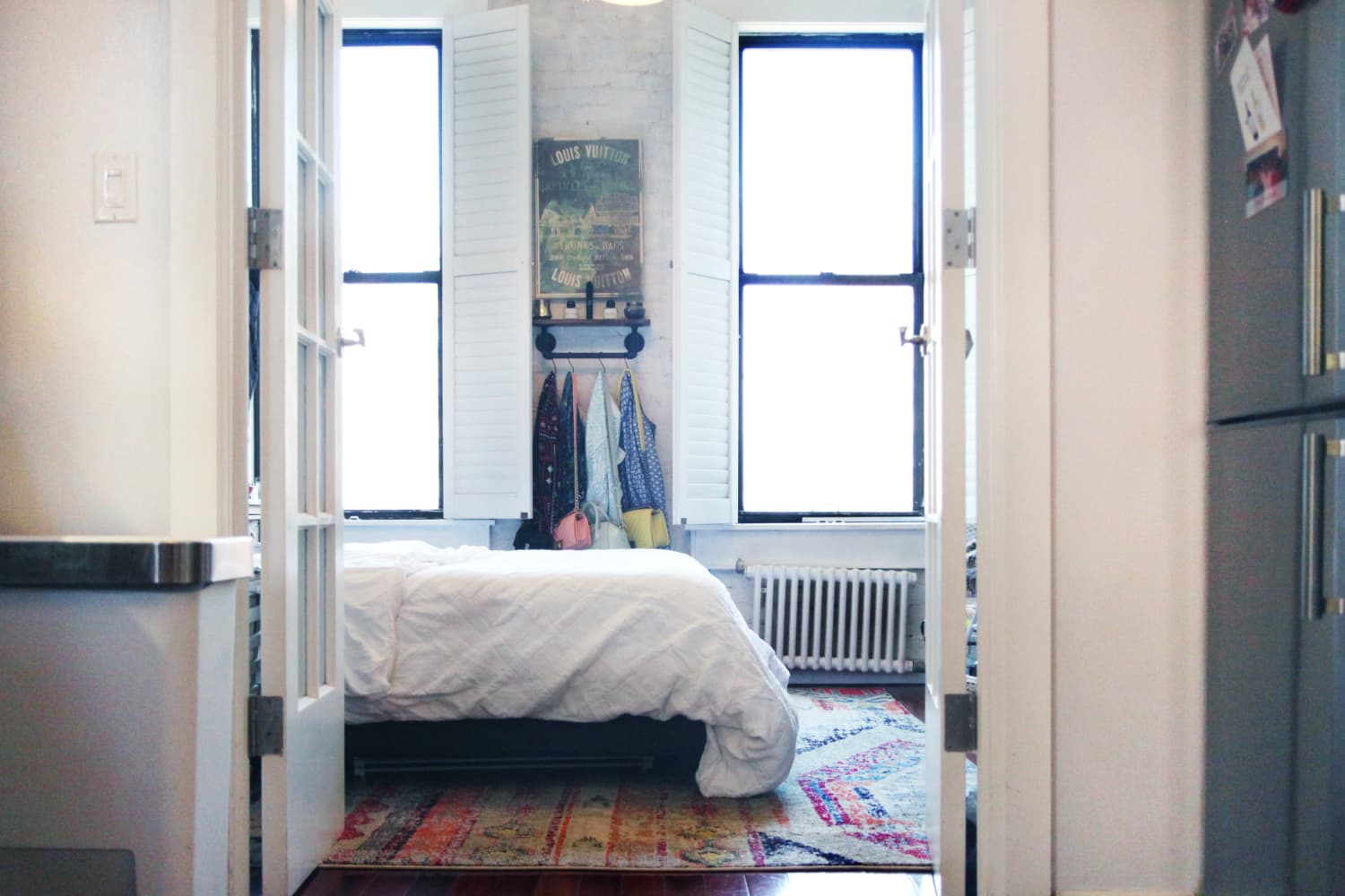 A Tiny 400-Square-Foot NYC Apartment Tackles Utility With Style | Apartment Therapy