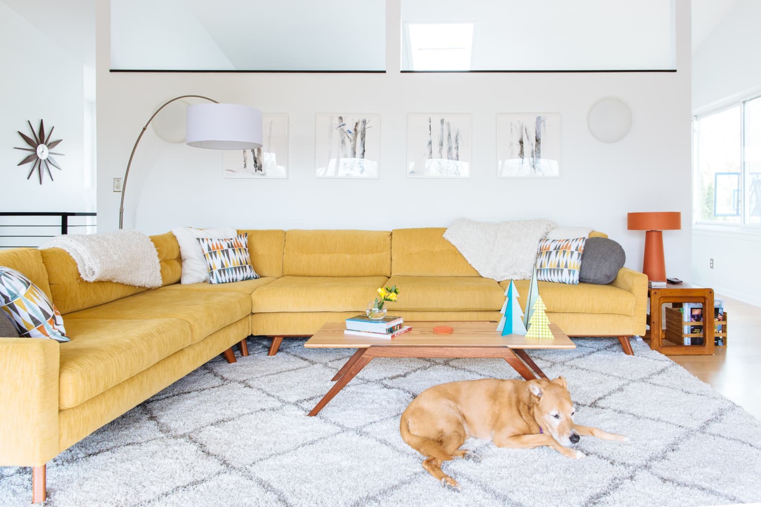 A Playful Home Shows Off the Power of Pops of Color | Apartment Therapy