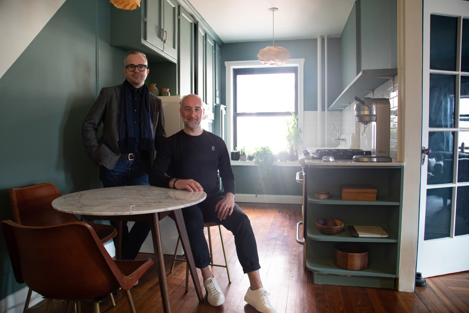Hoteliers Turn a Cozy NYC Apartment into a Moody, Hygge Paradise | Apartment Therapy