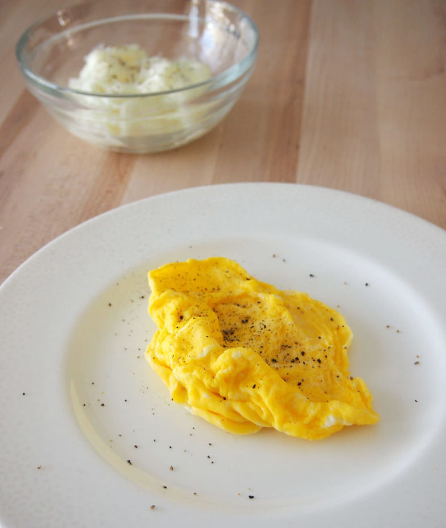 The OneMinute Microwave Omelet Kitchn