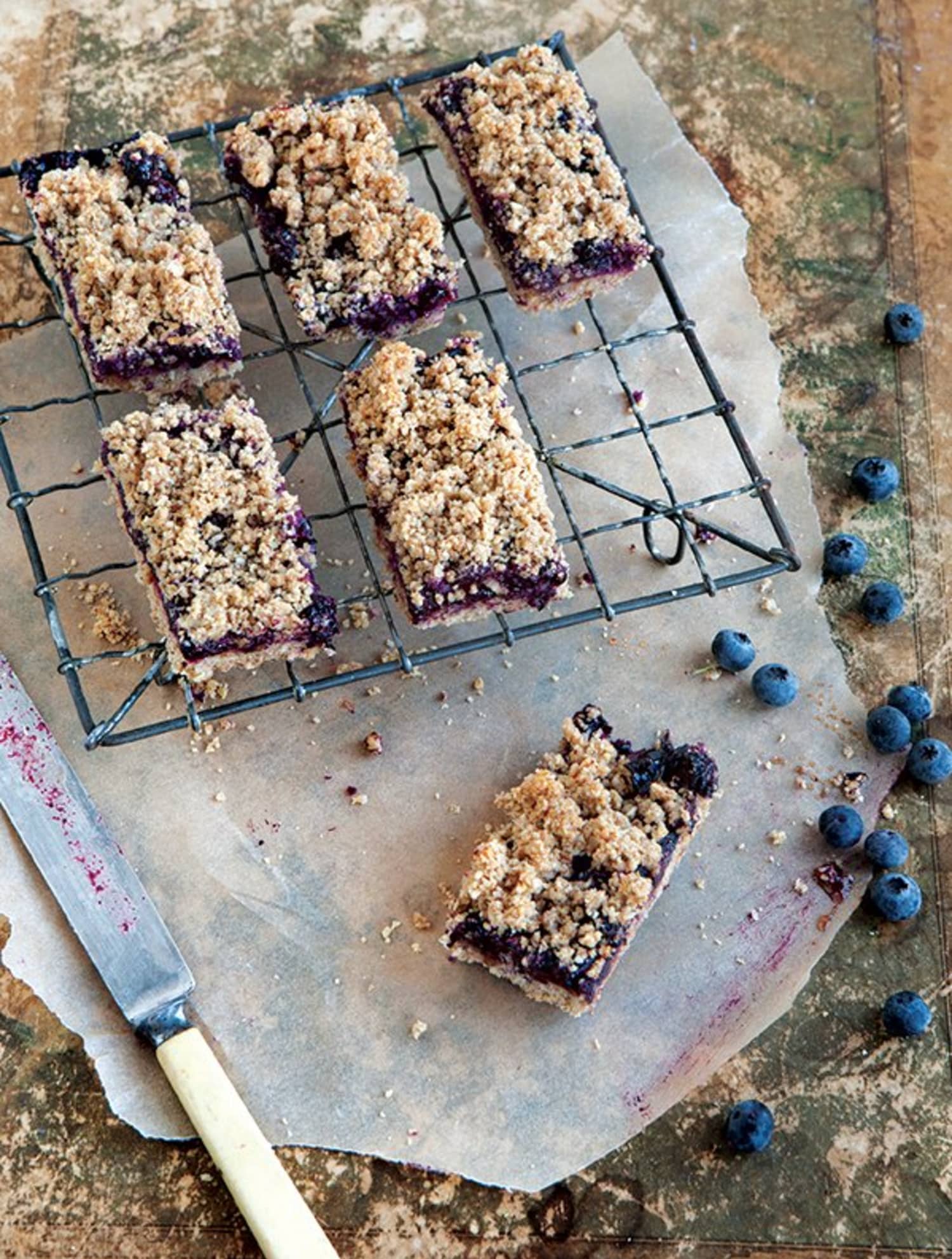 Recipe Blueberry Breakfast Bars Kitchn