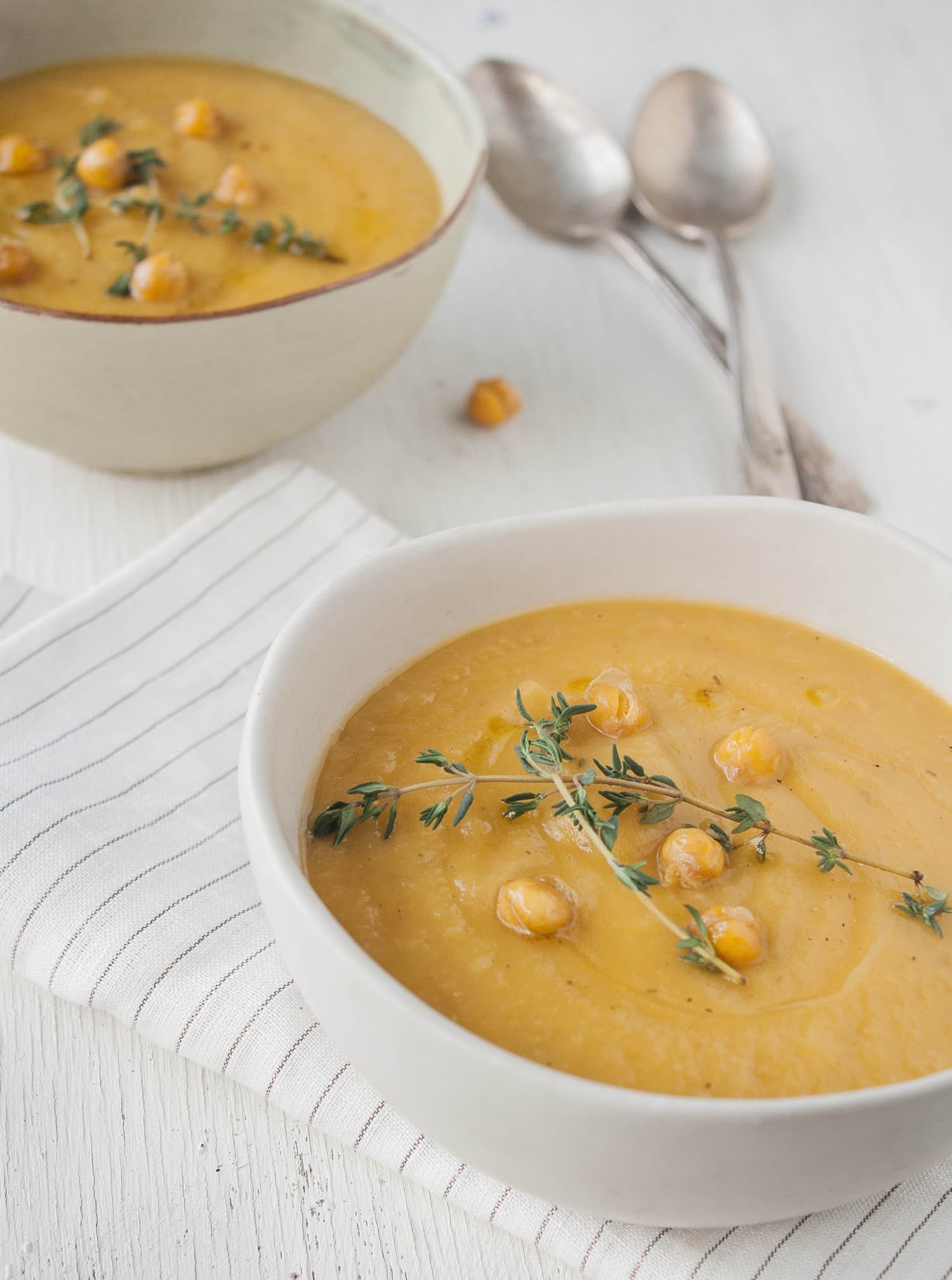 Recipe: Spring Turnip Soup with Garlic Chickpea Croutons | Kitchn