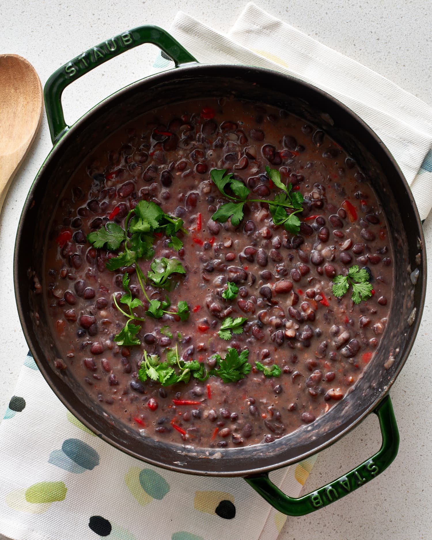 Cuban black bean soup kitchn simple foods
