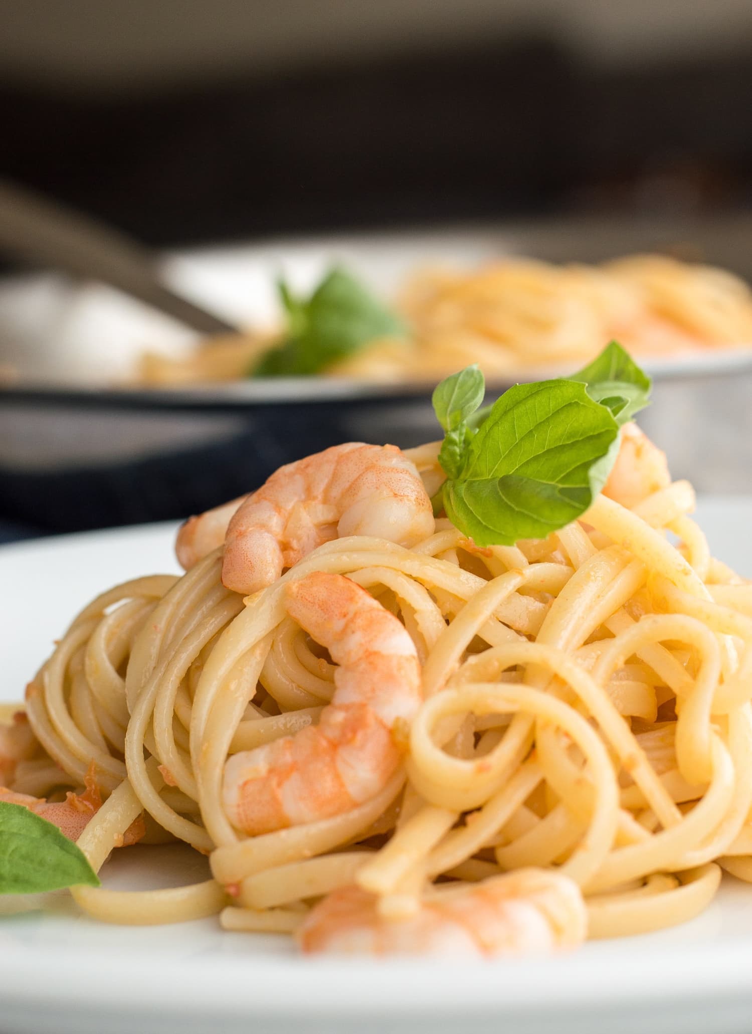 Recipe: Shrimp Pasta with White Wine Sauce | Kitchn