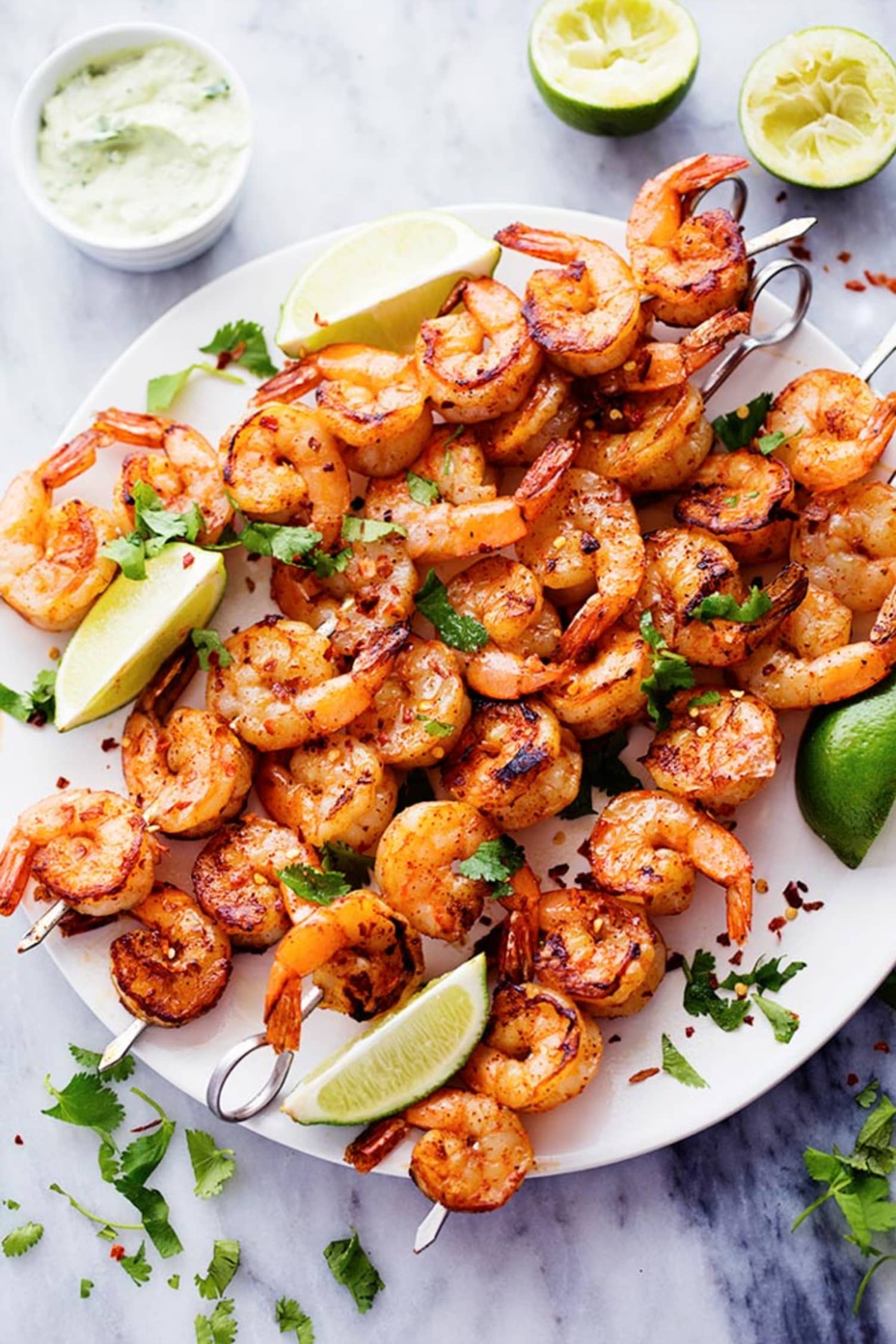 You Need This Grilled Spicy Shrimp with Creamy Avocado Sauce at Your ...