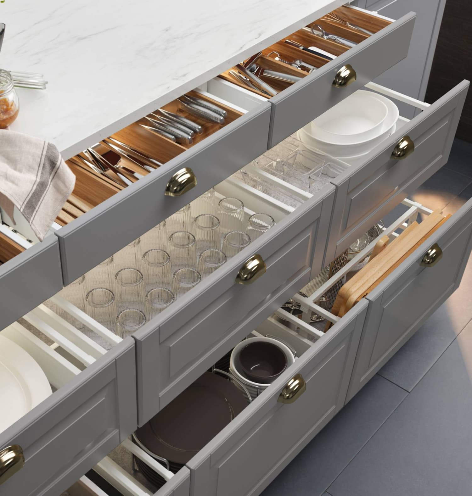 Why You Should Replace Kitchen Cabinets With Drawers Kitchn Why You Should Replace Kitchen Cabinets With Drawers Kitchn