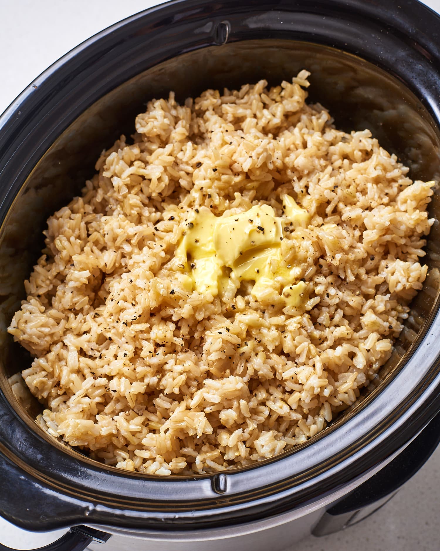 Easy Slow Cooker Brown Rice | Kitchn