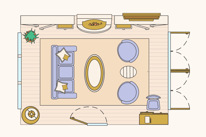 Be Your Own Designer: 10 Flawless Ways to Lay Out a Living Room