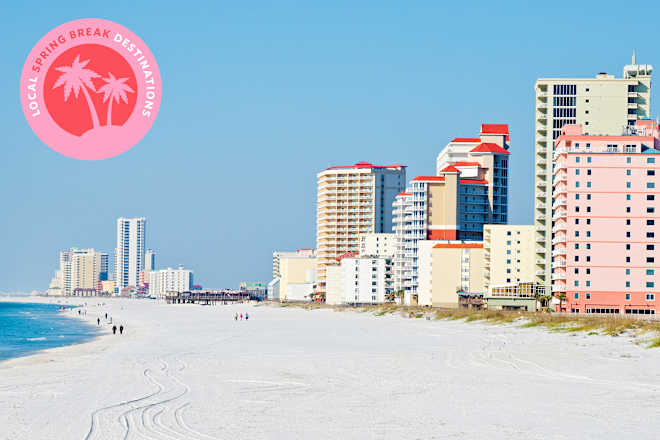 This Is the Best Local Spring Break Spot in Every State Across the U.S.