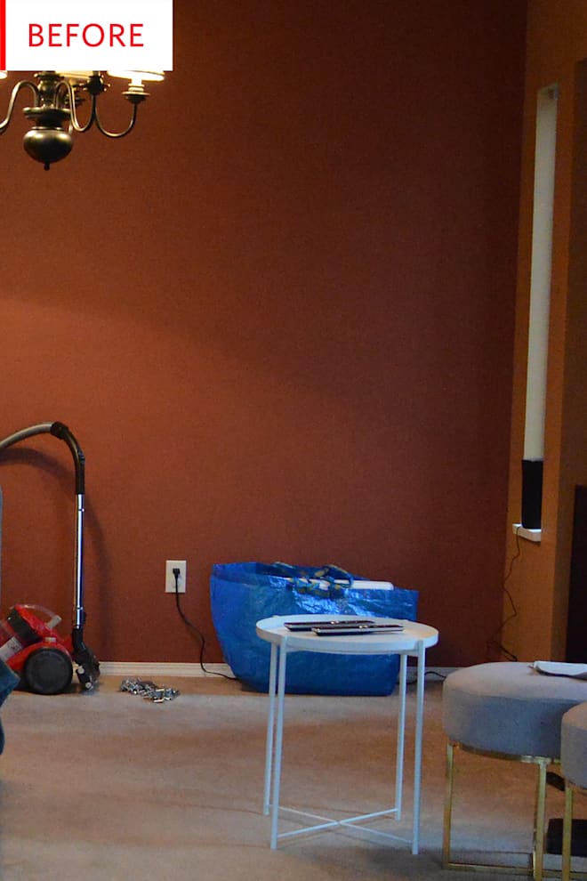 Before and After: The Best Part of This Stunning Living Room Redo Is a $5 DIY