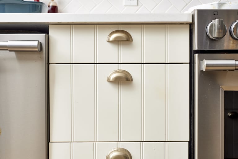 How To Get Sticky Cooking Grease Off Cabinet Doors Kitchn