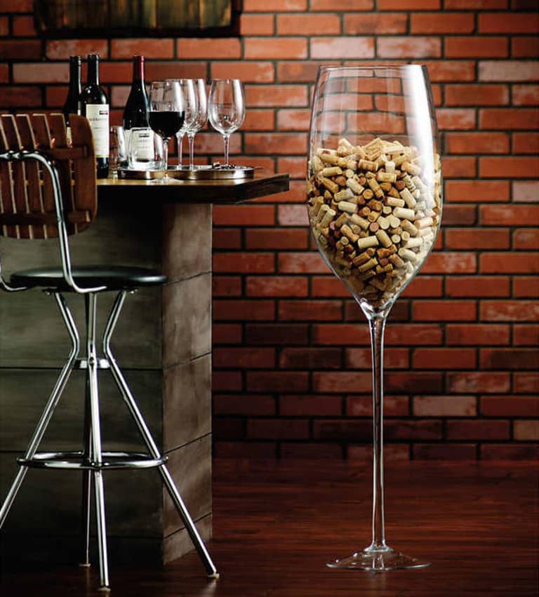 Home Kitchen Tabletop Wine Racks Sangyn Wine Cork Holder Storage