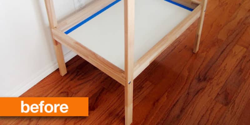 ikea hack sniglar changing table