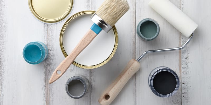 16 Pcs DIY Painting Brushes Children's Paints Brushes Kids Paint