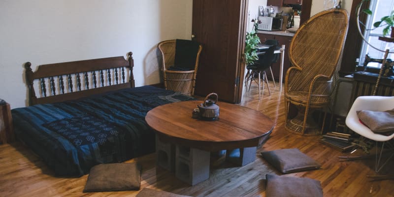 5 Tips For Making A Double Duty Living Dining Room Work In A Small Space Apartment Therapy