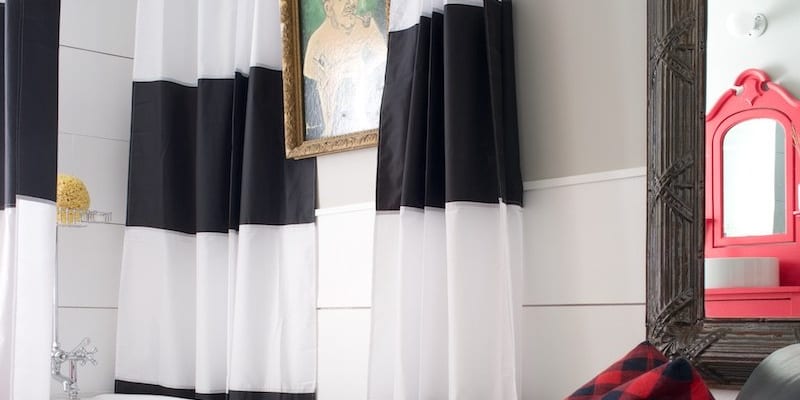 Black And White Bathroom Inspiration Apartment Therapy