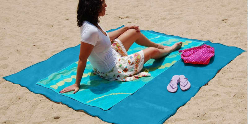 sandless beach mat shop