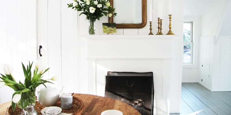 Diy Fake Fireplace Facades Faux Mantel Makeovers Apartment Therapy