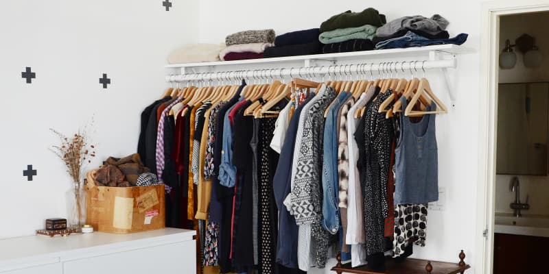 9 Ways To Organize A Bedroom With No Closets | Apartment Therapy