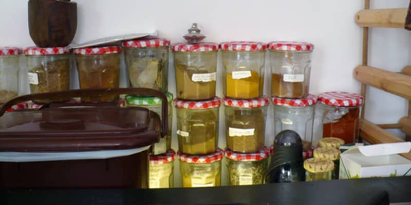 Jars - Storage Jars for Spices and Jam