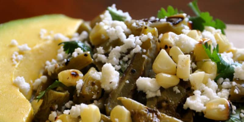 Recipe Grilled Cactus And Corn Salad Kitchn