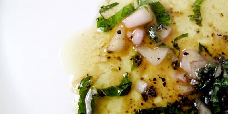 Summer Recipe Honey Pepper Vinaigrette Kitchn