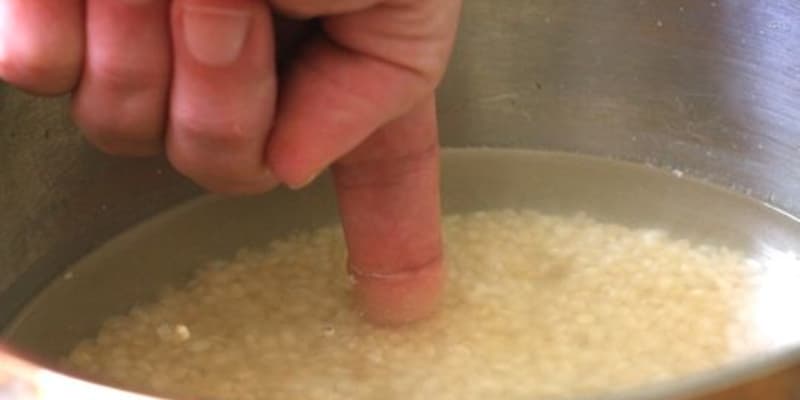 Cooking Rice Do You Use The First Knuckle Method Kitchn