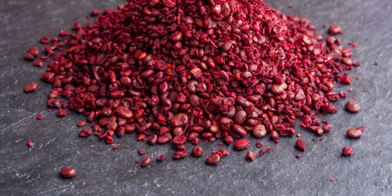Wallpaper Inside The Spice Cabinet Sumac Kitchn For iPhone