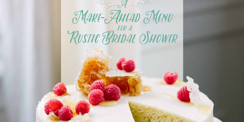 An Easy Spring Inspired Menu For A Bridal Shower Lunch Kitchn