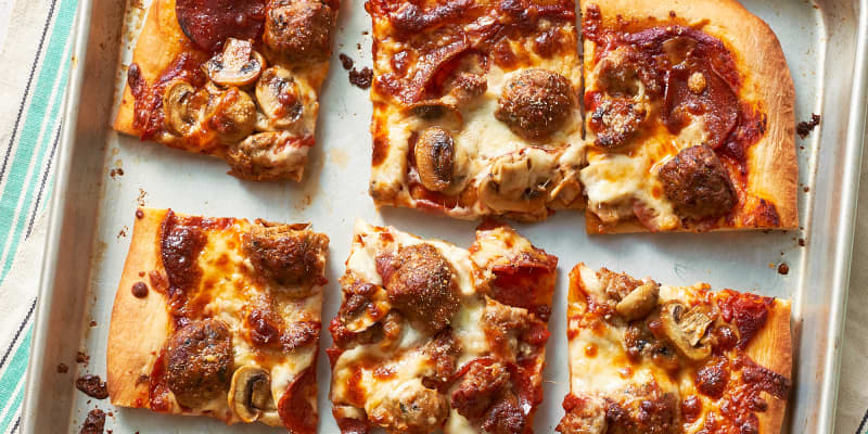 Our Favorite Sheet Pan Pizza • Kroll's Korner