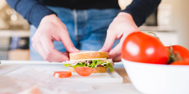 ECO+ Sandwich Keepers, How do you cut your sandwiches? 🤔 Whether you cut  them diagonally or straight down the middle, our ECO+ Sandwich Keepers are  the perfect containers to