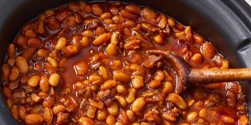 Slow Cooker Baked Beans Kitchn