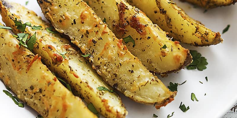 Air Fryer Potatoes - Creme De La Crumb