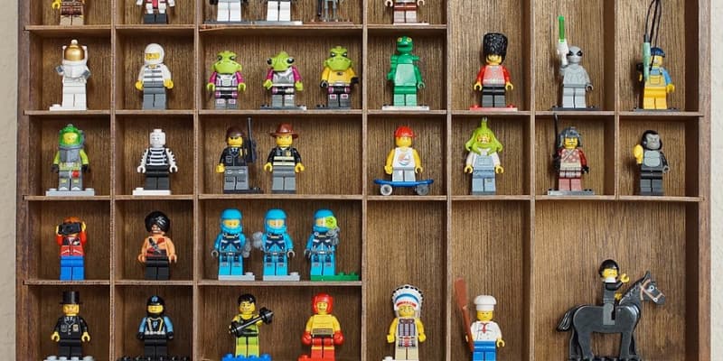 Lego people storage outlet