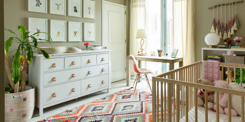 Ikea nursery glider top