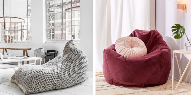 Nice bean top bag chairs