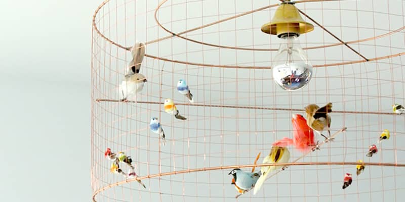Mathieu challières bird lamp cheap