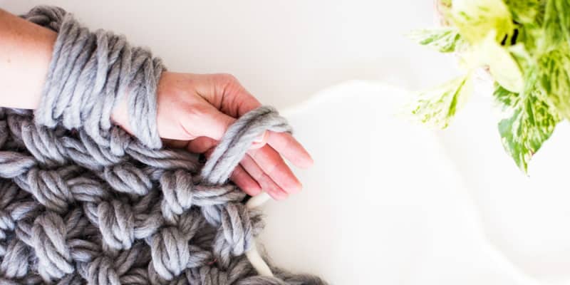 Arm online crochet blanket