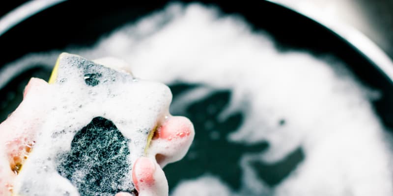 Microwave shop sponge myth