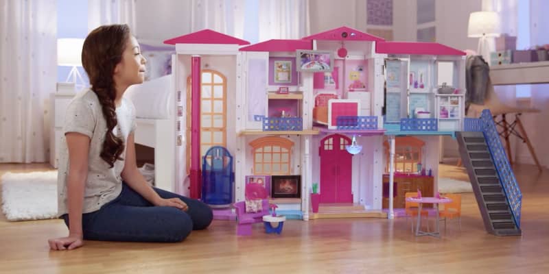 Google barbie house top