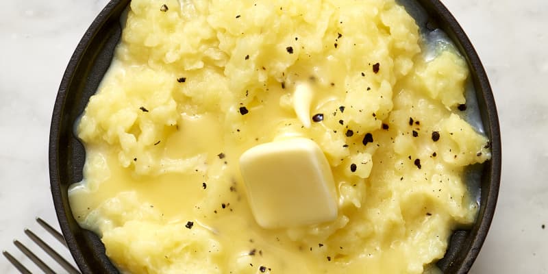 Mashed potatoes for hot sale two