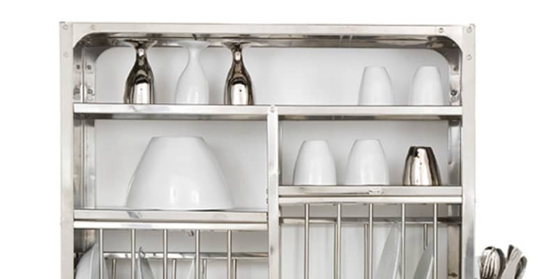 Dish rack wall online