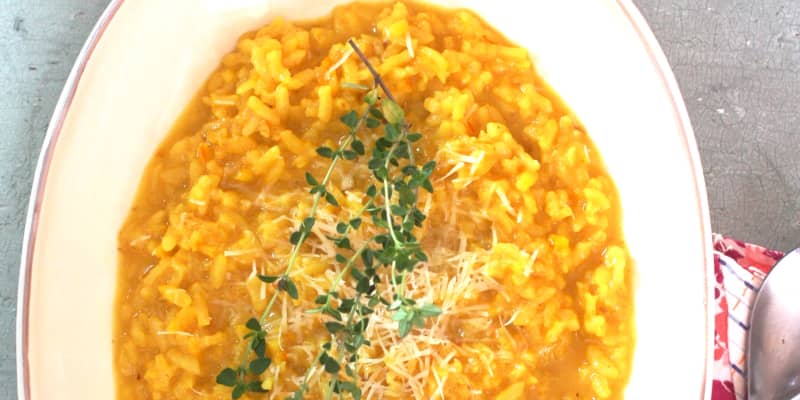 Risotto in the pressure cooker clearance